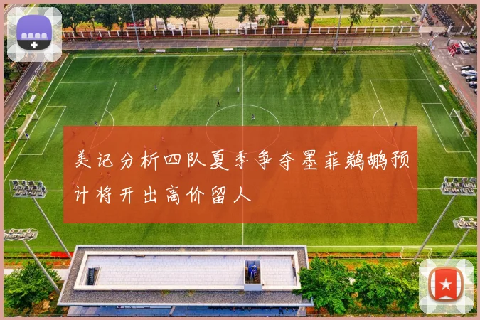美记分析四队夏季争夺墨菲鹈鹕预计将开出高价留人